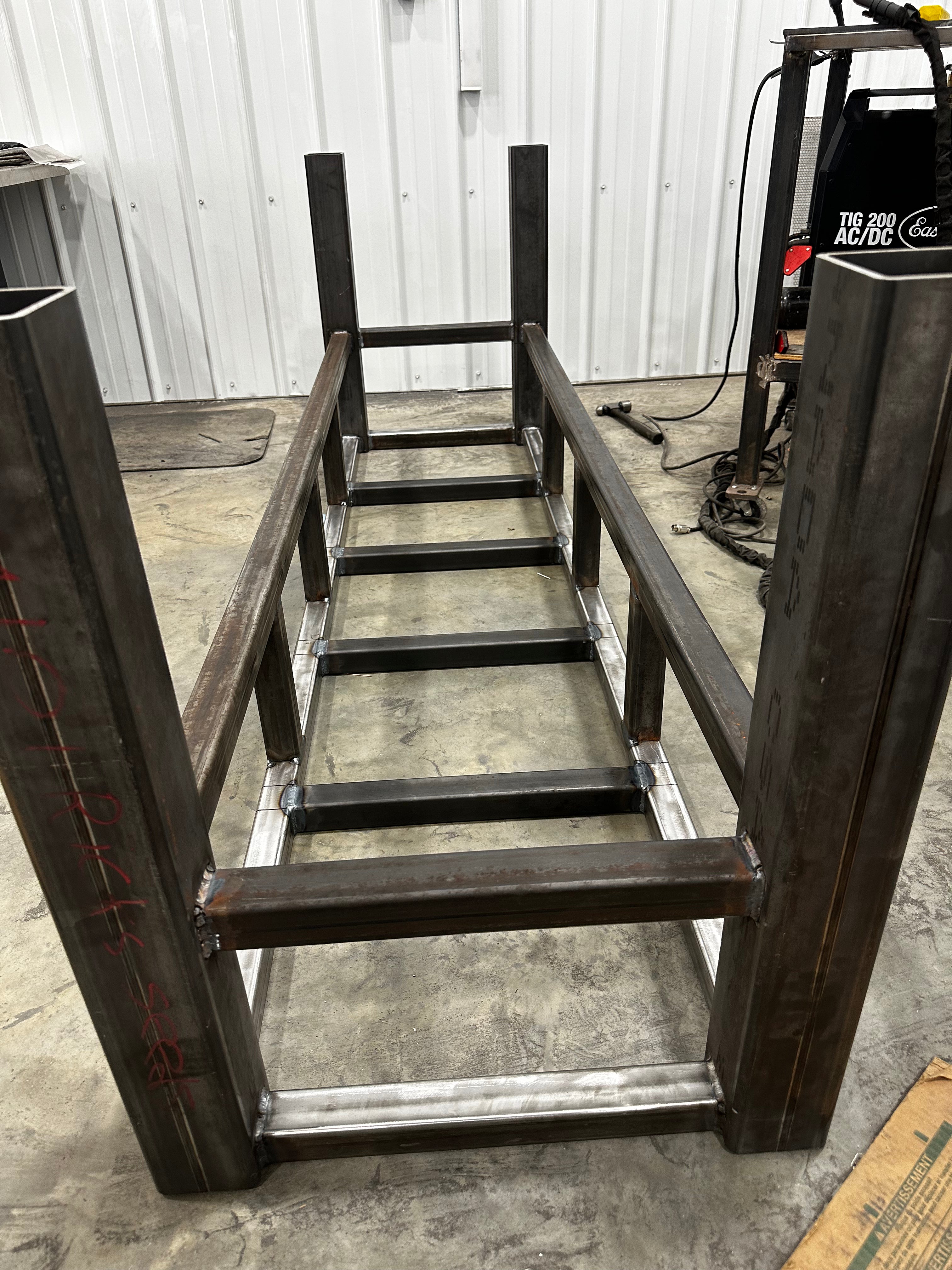 All Steel Work Bench - 1/4" Top