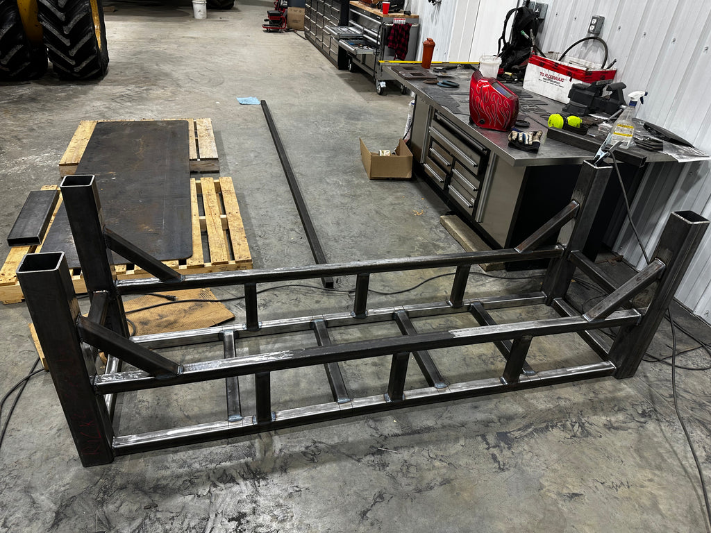 All Steel Work Bench - 1/4" Top