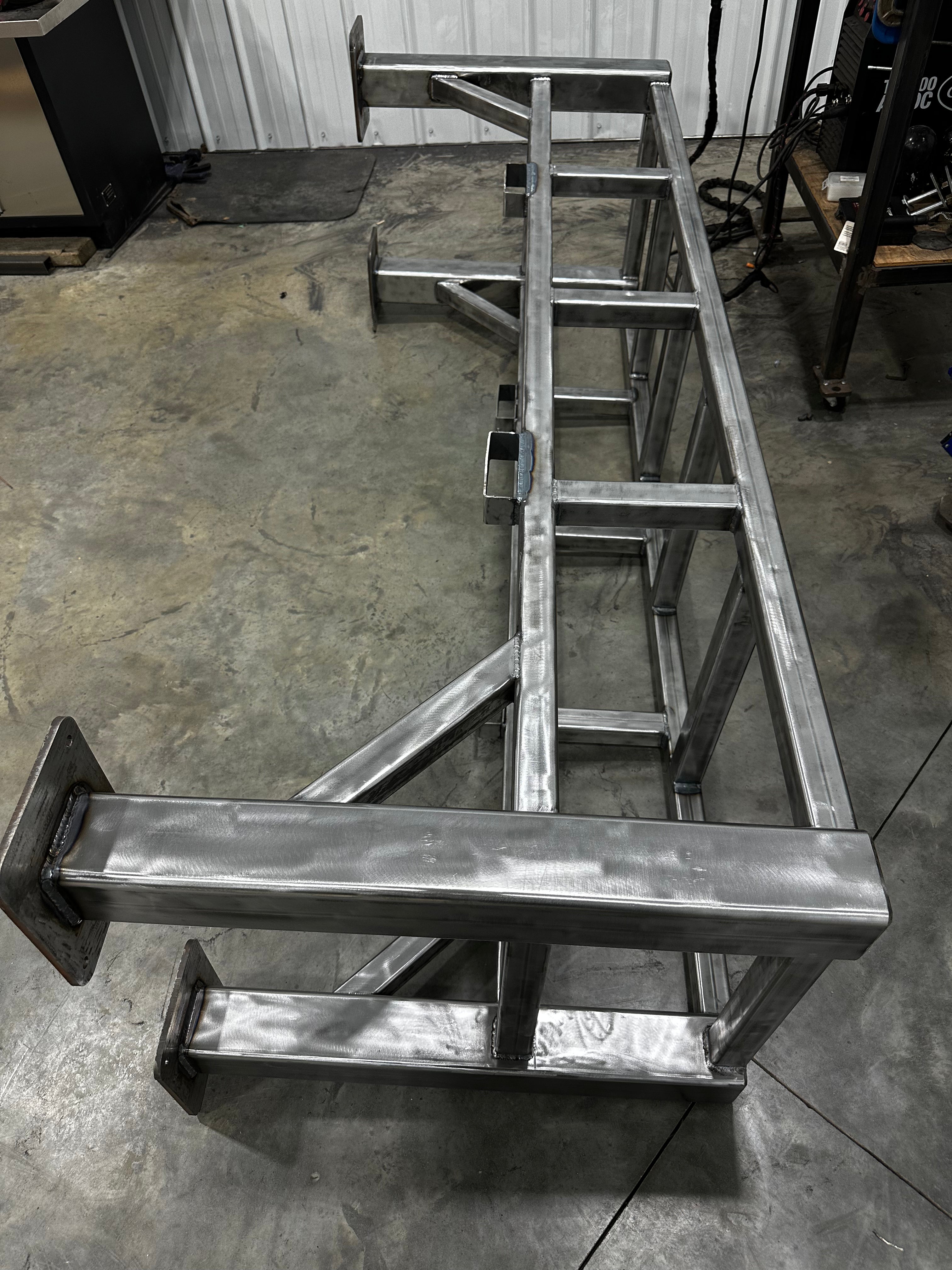 All Steel Work Bench - 1/4" Top