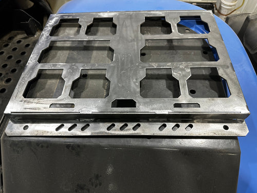 Steel Packout Mounting Plate — Full Size