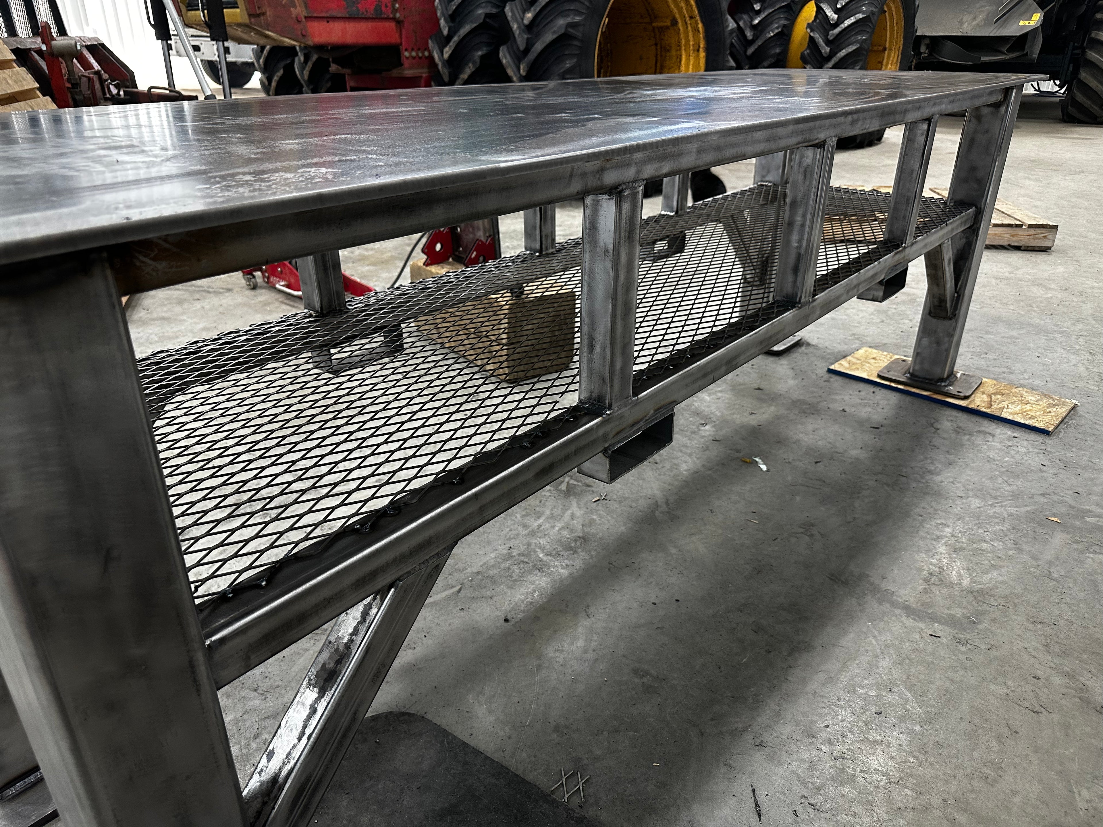 All Steel Work Bench - 1/4" Top