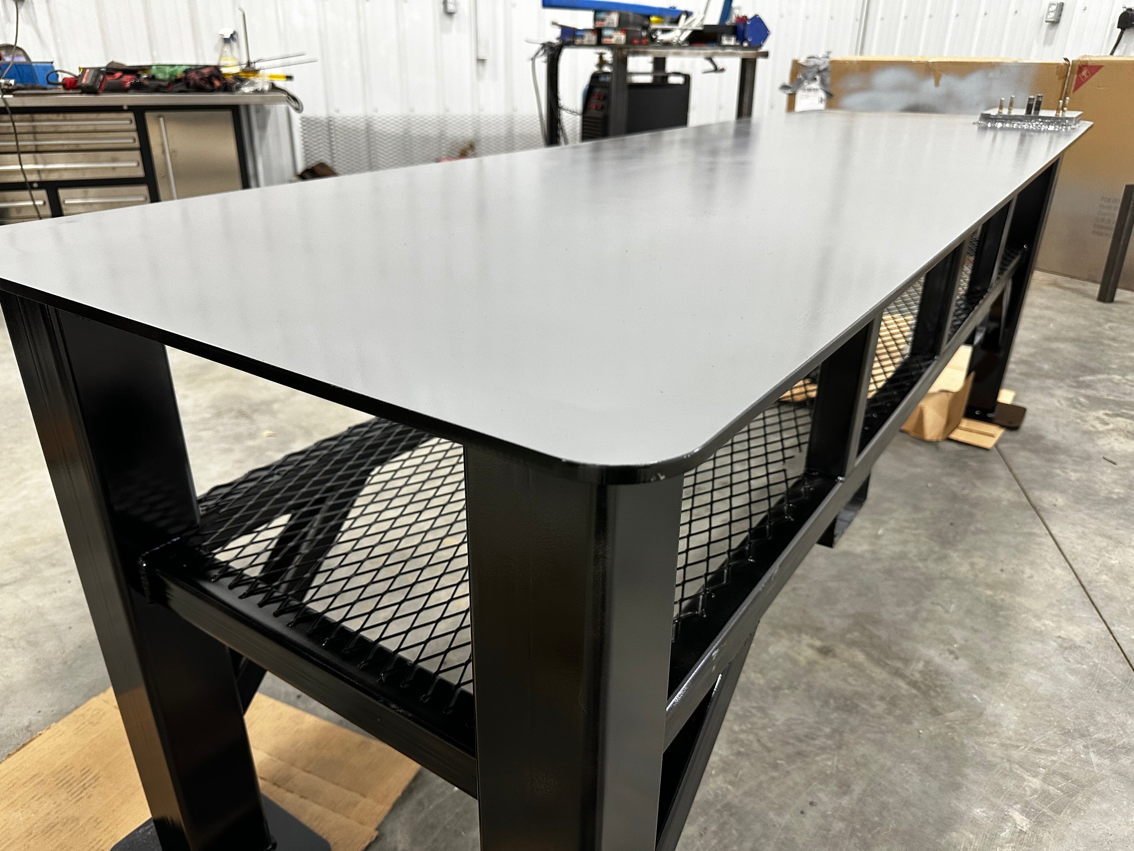 All Steel Work Bench - 1/4" Top