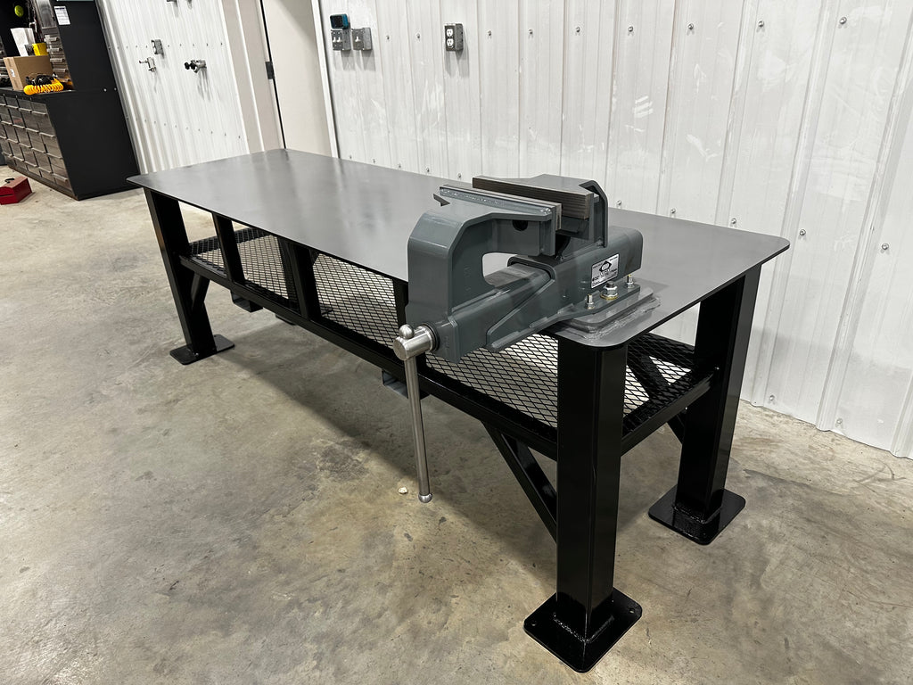 All Steel Work Bench - 1/4" Top
